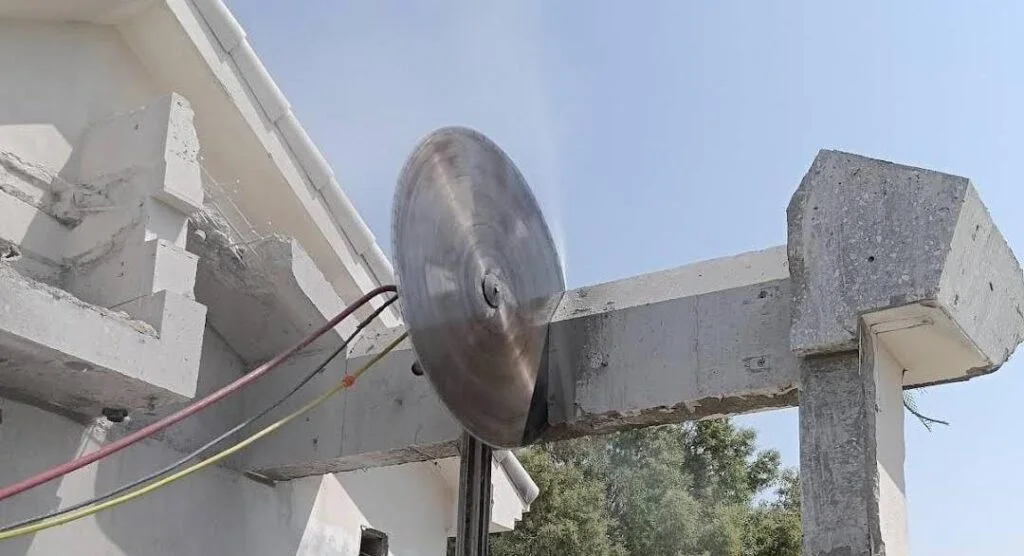 Concrete Beam Cutting Services in Dubai, UAE by Core Cutting Services