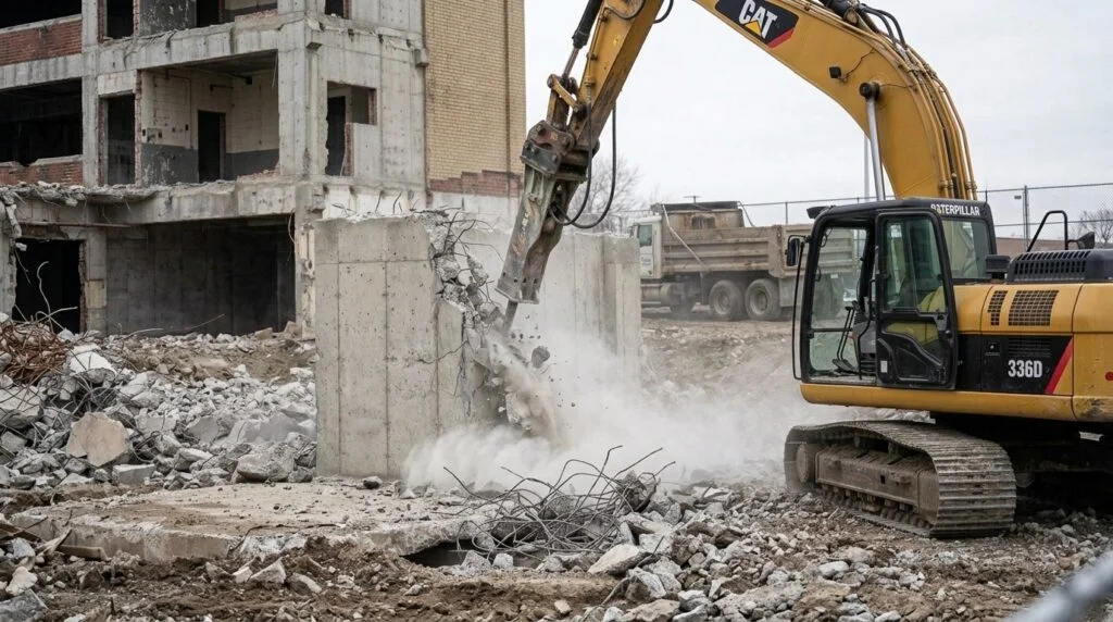 Concrete Demolition Services in Dubai, UAE by Core Cutting Services