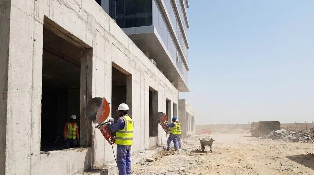 Window Opening Cutting Services in Dubai, UAE by Core Cutting Services